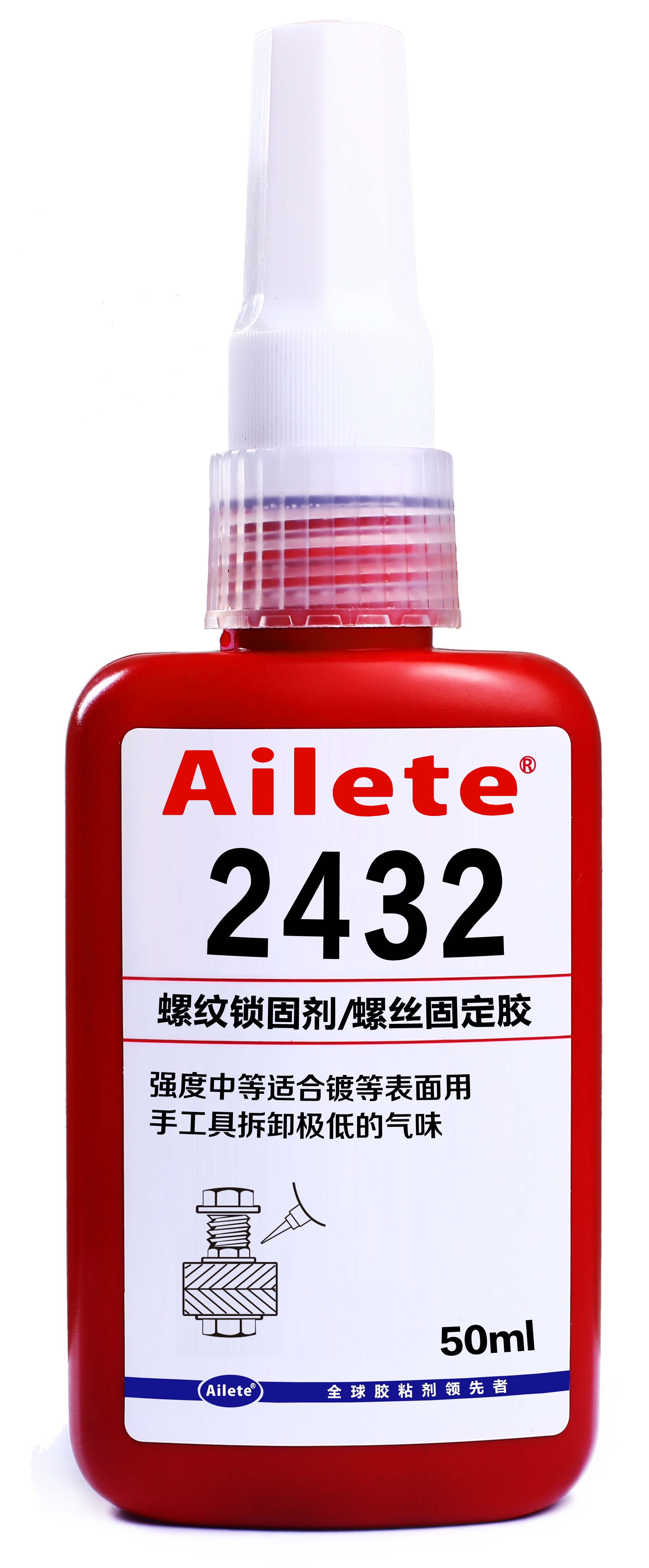 厌氧胶2431螺丝胶,2431螺纹锁固剂